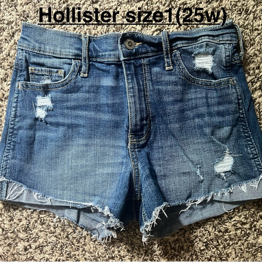 Hollister denim shorts